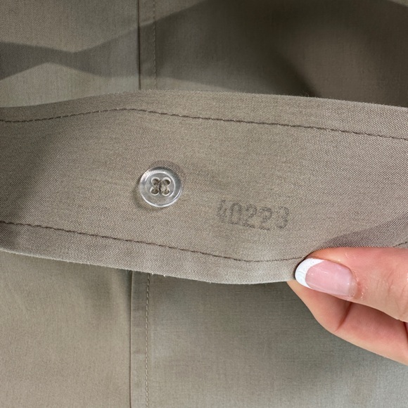 London Fog vintage mens trench coat relaxed cotton blend zip out liner 40R - Picture 14 of 16